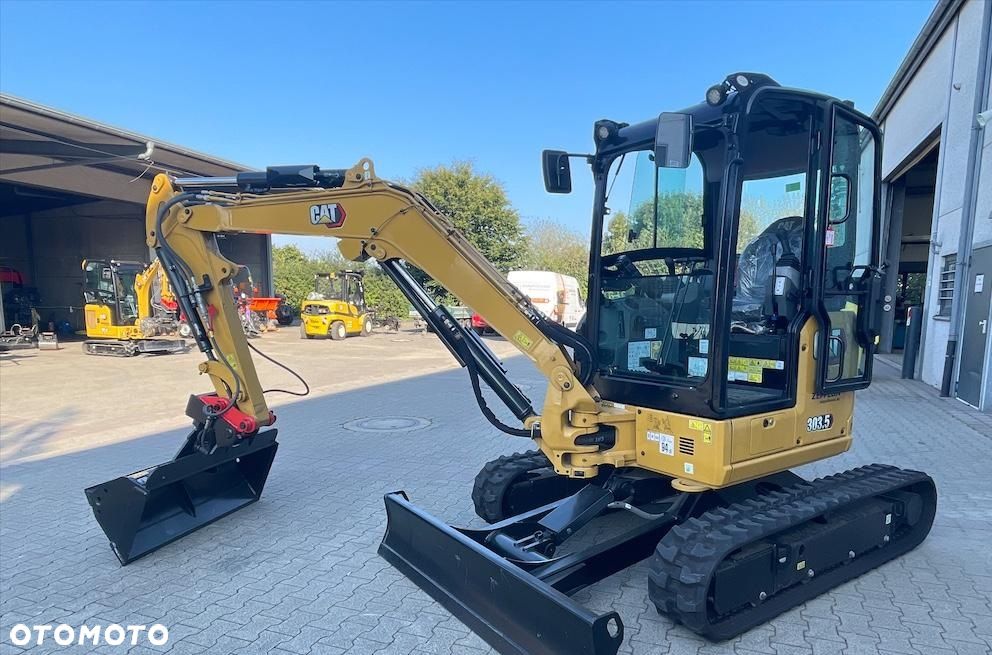 Caterpillar 303.5CR   , 3 łyżki , ROK 2022 - 1