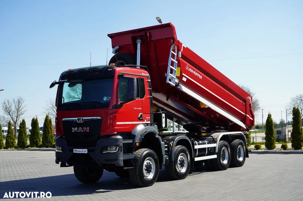 MAN TGS 41.480 / 8X6 / BASCULATOR / AUTOMAT / NOU-NOUȚ / ECHIPAMENTE FOARTE BOGATE / - 2
