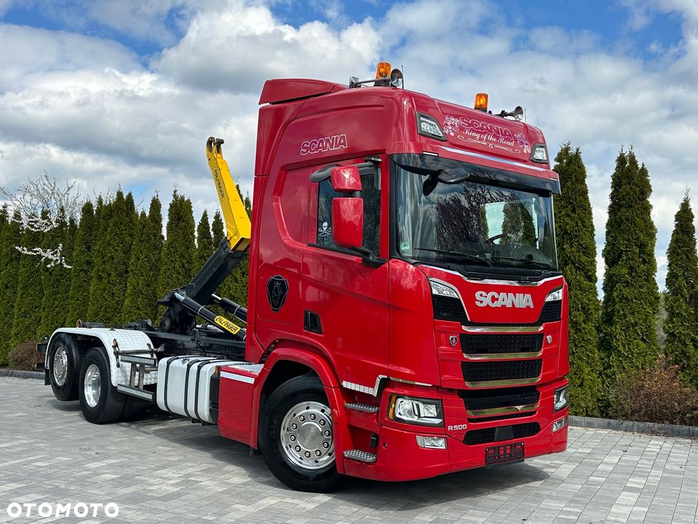 Scania / R500 / 6X2 / HAKOWIEC / Oś-SKRĘTNA-PODNOSZONA / - 5