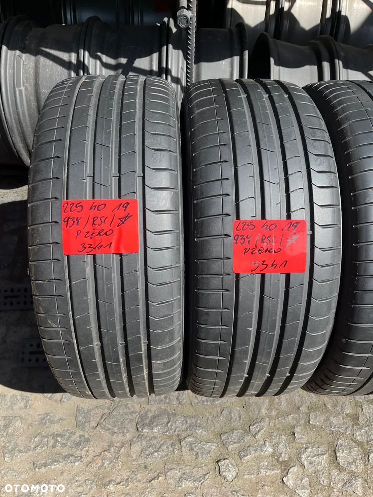 Pirelli P Zero 255 35 19 + 225 40 19 RSC Run Flat 4szt. opony letnie - 2