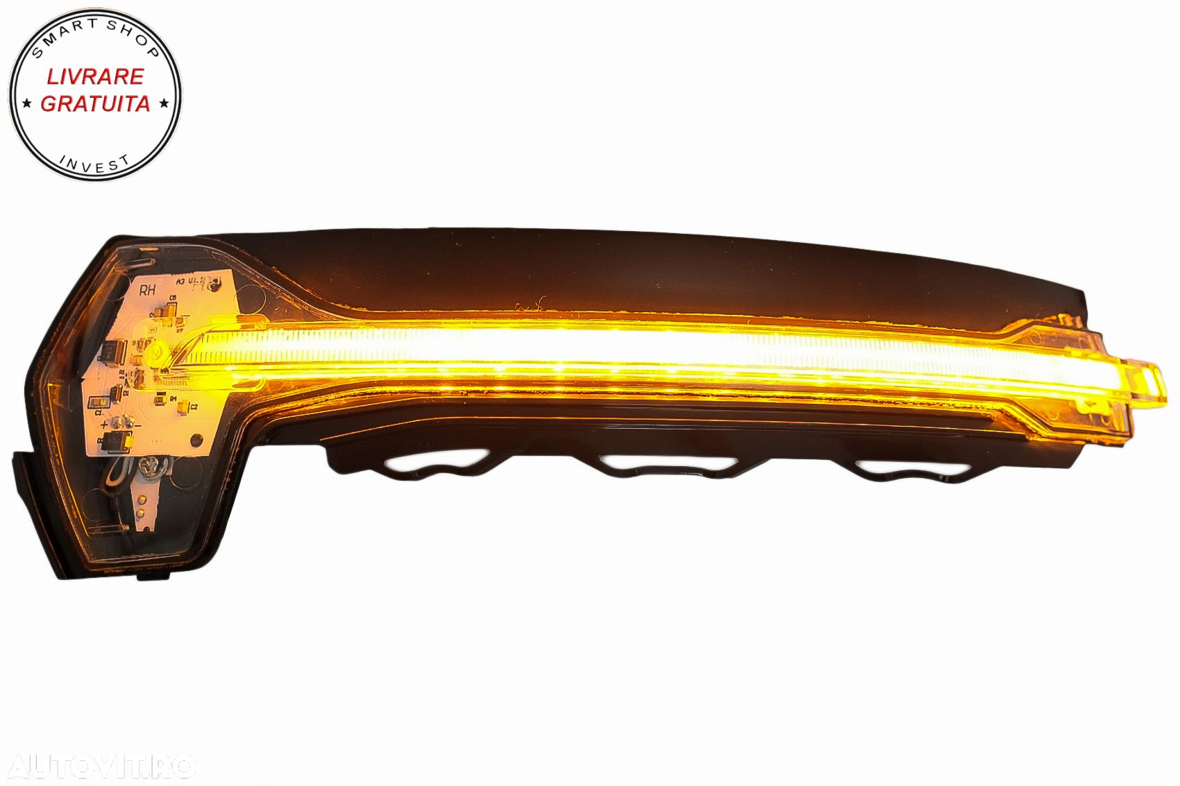 Indicator Dinamic Full LED pentru Oglinda Osram LEDriving DMI Audi A3 S3 8V (2013-- livrare gratuita - 2