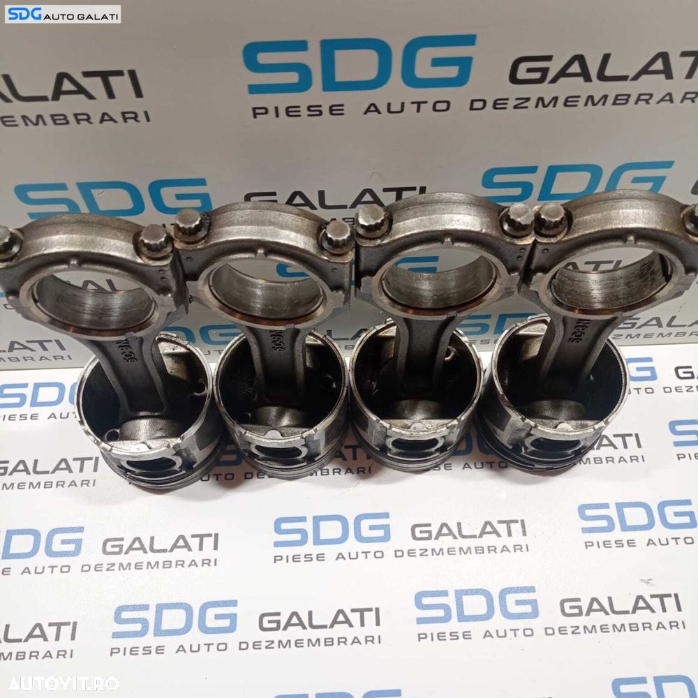 Set Piston Pistoane cu Biela Biele Mazda 6 2.0 D RF7 RF7J 2002 - 2008 [X1120] [X1121] - 4