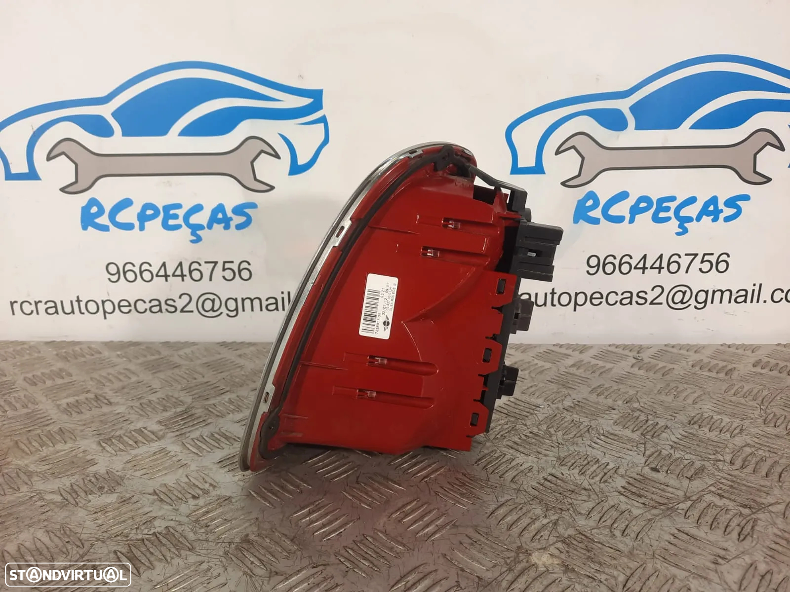 .FAROLIM FAROLINS TRASEIRO TRÁS ESQUERDO DIREITO ORIGINAL MINI COOPER R56 LCI FACELIFT R57 CABRIO LCI R58 COUPE R59 ROADSTER ORIGINAIS - 7