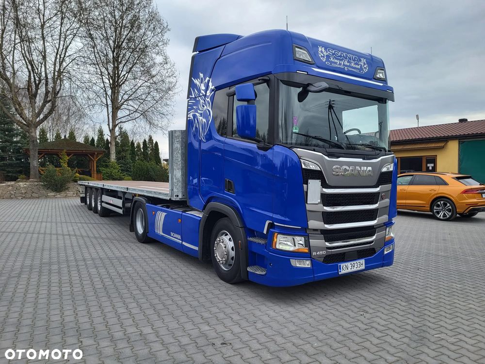 Scania R450 Standard + Schmitz Cargobull Platforma