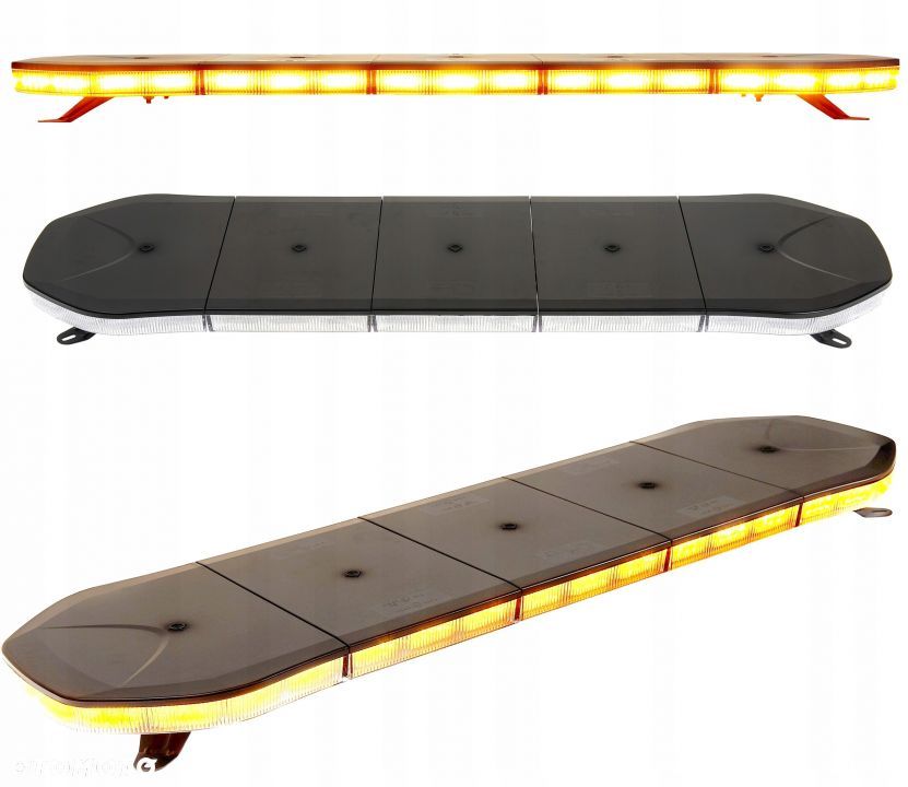 BELKA OSTRZEGAWCZA LED STROBOSKOP DUŻY KOGUT 120cm - 1