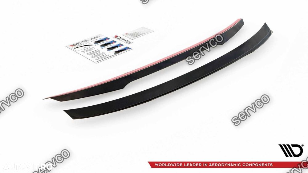 Eleron spoiler cap Peugeot 508 Sedan Mk2 2018- v2 - Maxton Design - 5