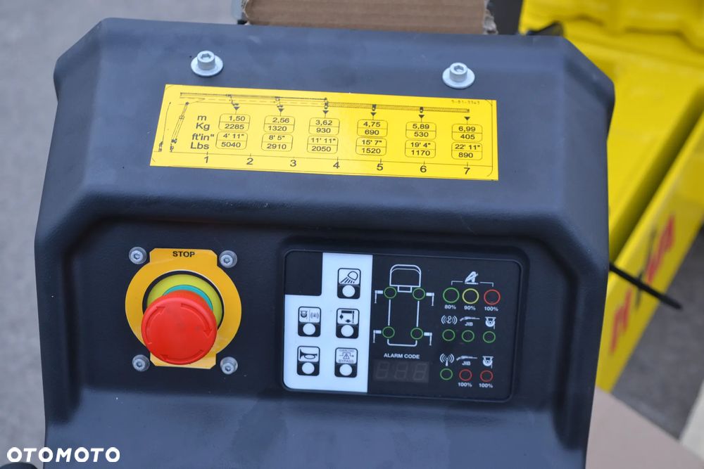 Żuraw HDS HYVA HA 33 E2 E3 Fabrycznie NOWY Udźwig 2285 kg Fassi M40 M30 F40 HC DN Palfinger Hiab HMF - 7