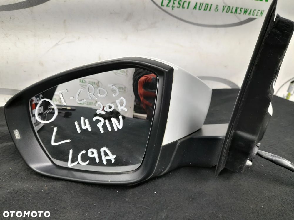 VW T-CROSS LUSTERKO BOCZNE DRZWI 14 PIN I 10 PIN LC9A ASYSTENT - 11