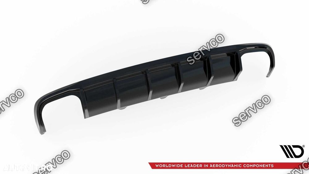 Difuzor bara spate Audi A4 B8.5 Facelift 2011-2015 v22 Maxton Design - 6
