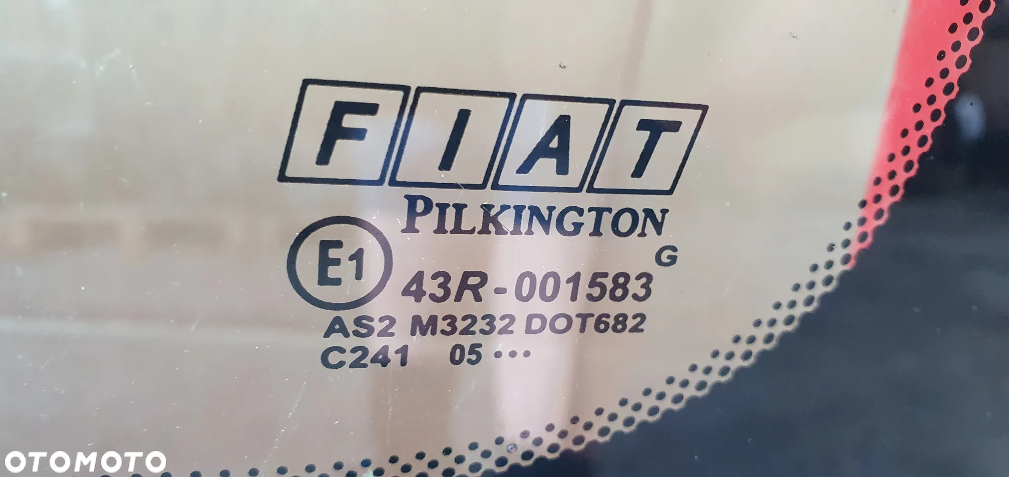 Klapa bagażnika tył tylna Fiat Panda II - 7