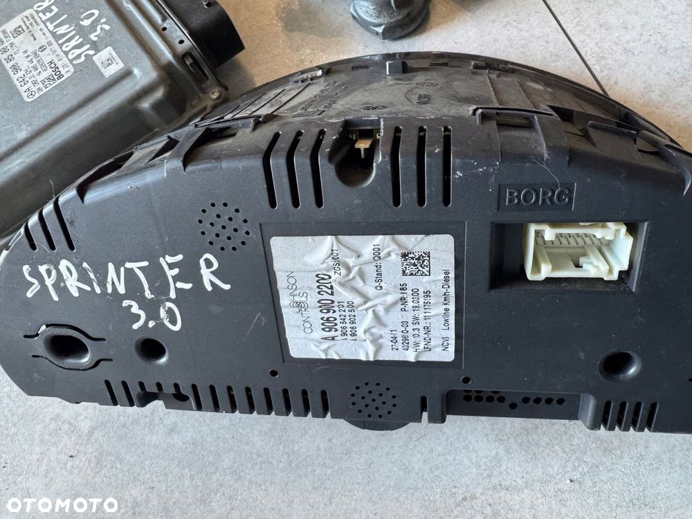Sprinter 906 3,0 CDI 06-12 zestaw startowy sterownik A6429008500 - 5