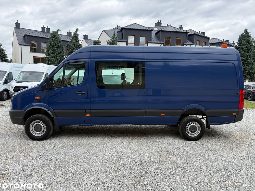 Volkswagen Crafter L4H3 4Motion 4x4 6 osób Salon PL Brygadówka DOKA - 8
