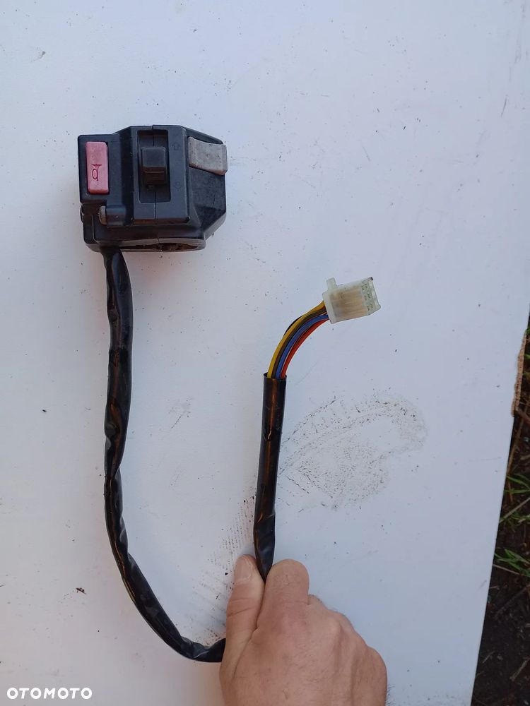 Manetka, linka gazu, linka hamulca, ręczny, lusterka, przełącznik Yamaha Majesty YP 250 1998r. - 8