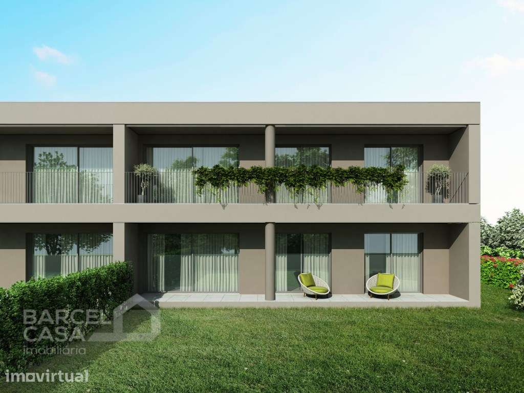 Apartamentos T2 em construção, com um lugar de garagem em Manhente ... - Grande imagem: 2/9