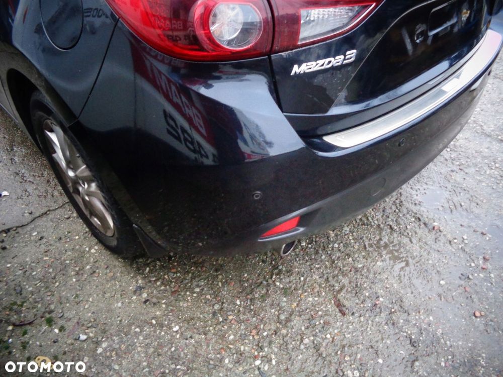 Zderzak tyl Mzda 3 BM Hatchback PDC 41W KOMPLETNY - 3