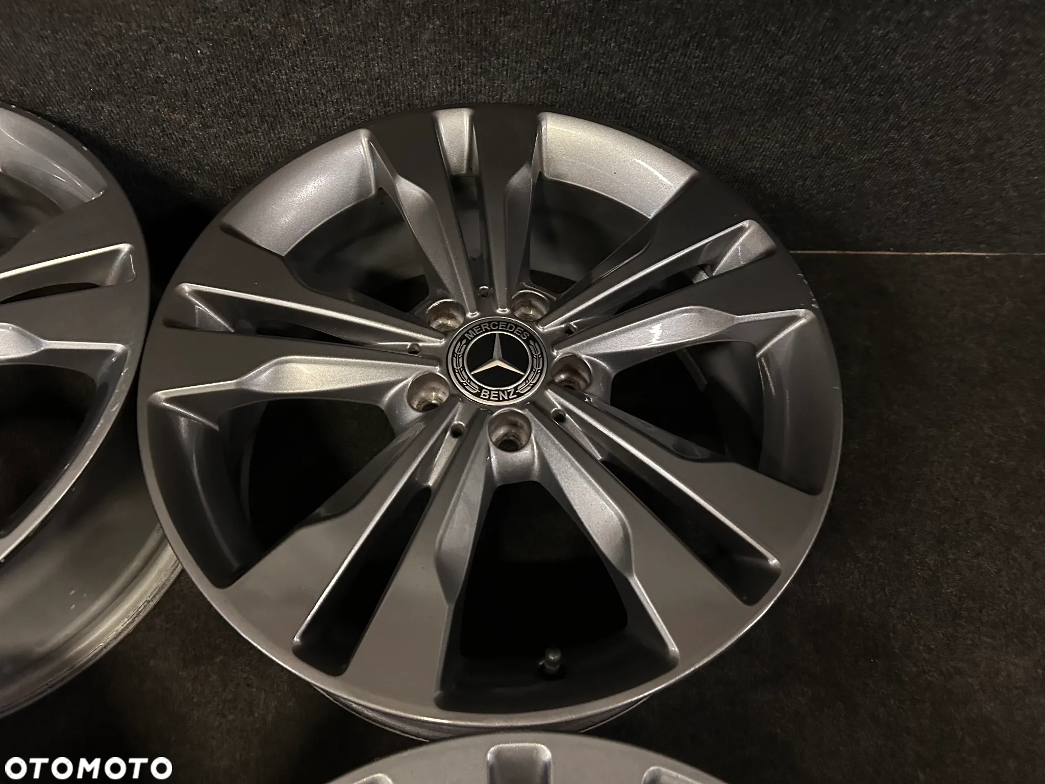 Alufelgi Mercedes A-Klasa W176, B-Klasa W246, CLA 18 cali 5x112 4szt. Ładne! - 10