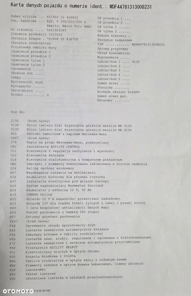 Mercedes-Benz Klasa V 250 BlueTEC lang 7G-TRONIC Edition 1 - 28