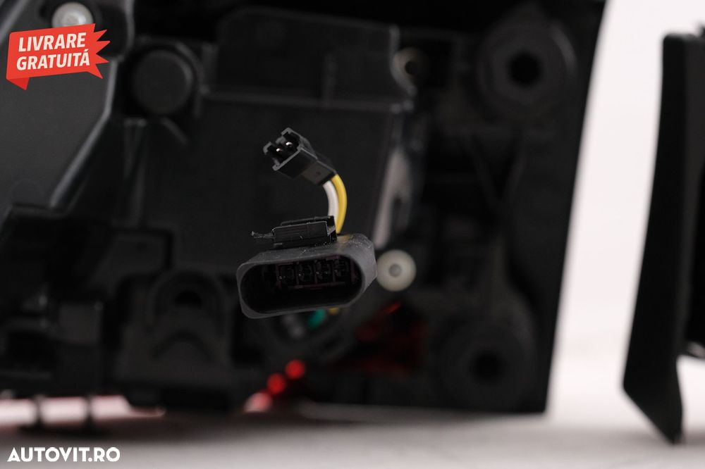 Stopuri Full LED VW Golf VIII Hatchback Mk8 MQB (2020-Up) cu Semnal Dinamic Secven- livrare gratuita - 19