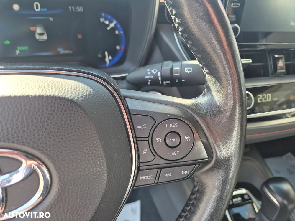 Toyota Corolla 1.8 HSD Exclusive interior Negru - 22