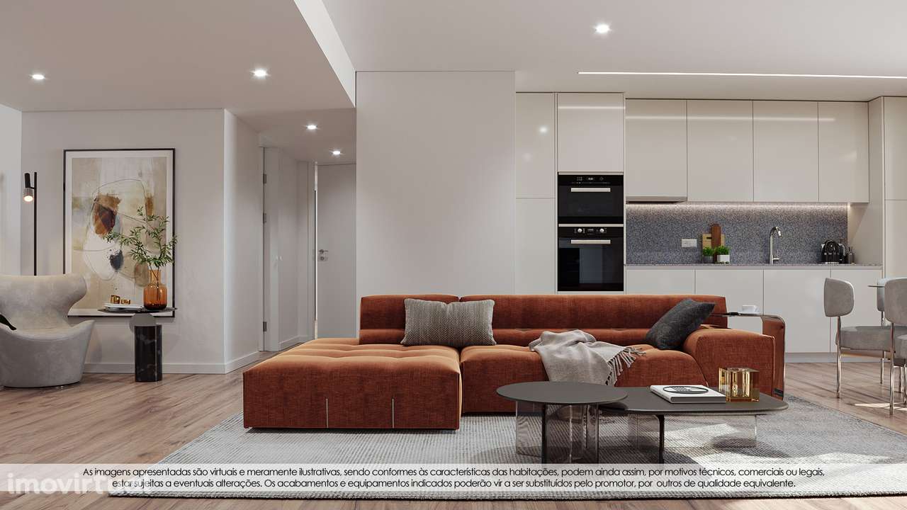 Excelente T2+1, NOVO, com Suite, Condomínio Fechado, Oliveira do Douro - Grande imagem: 2/23