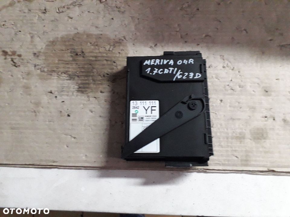 OPEL MERIVA A 04R 1.7 CDTI ZESTAW STARTOWY 97350948, 13173381 - 4