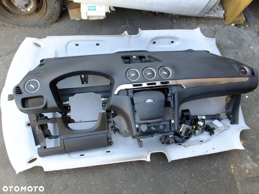 konsola airbag pasy komplet ford s-max mk1 2009r