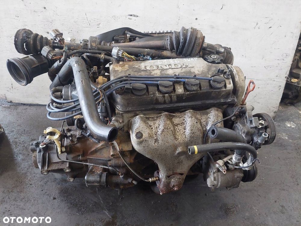 SILNIK BENZYNOWY + KOMPLETNY OSPRZĘT SWAP HONDA CIVIC VI LIFT D14Z3 - 1