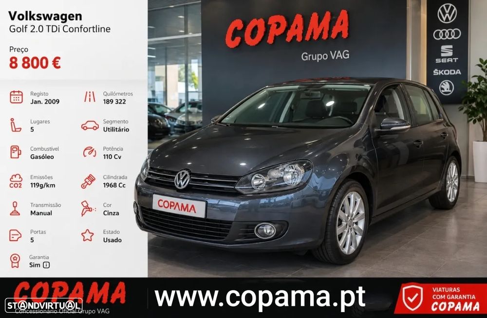 VW Golf 2.0 TDi Confortline