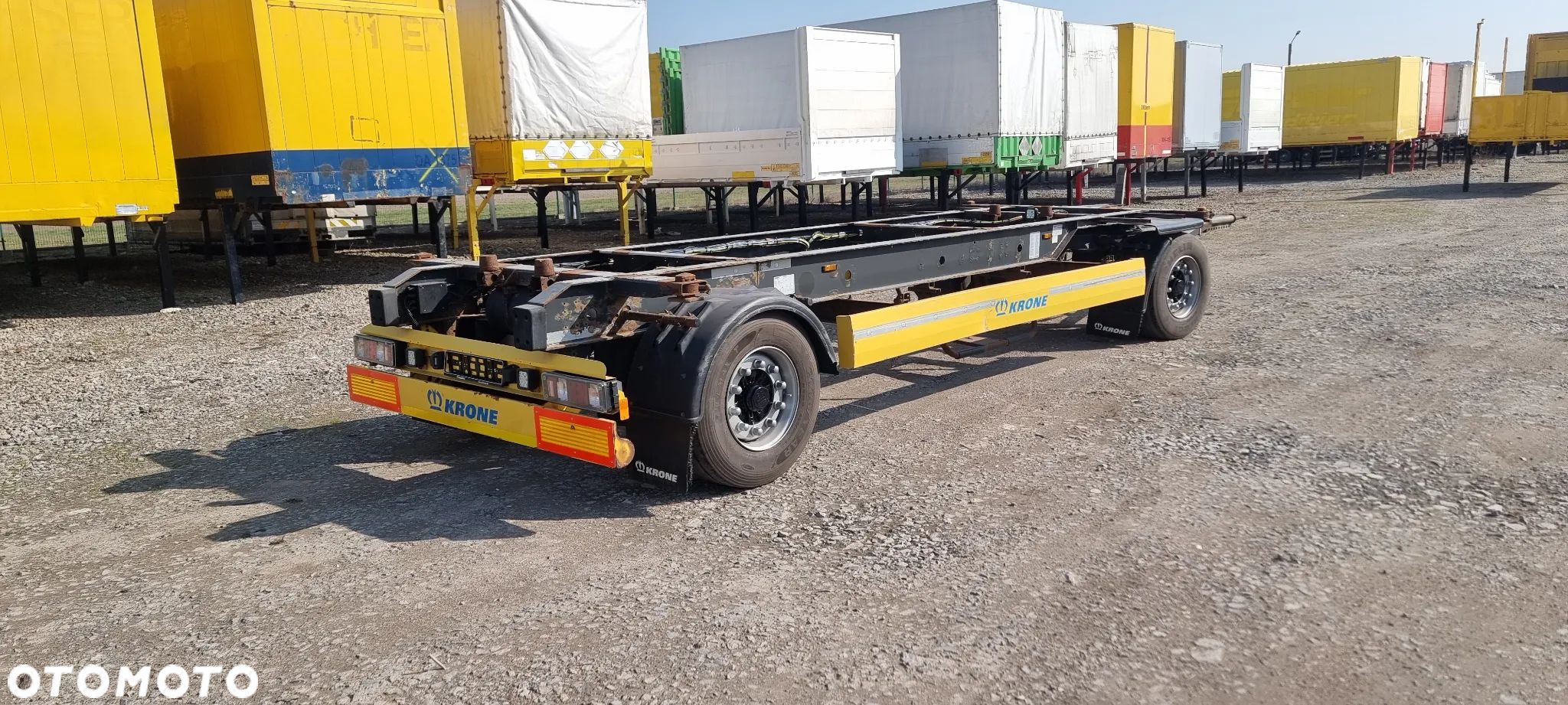 Krone 12.500zł netto PRZYCZEPA 2013 rok KRONE BDF JUMBO OPONY R19.5 OSIE BPW ECO PLUS ST.bdb - 1