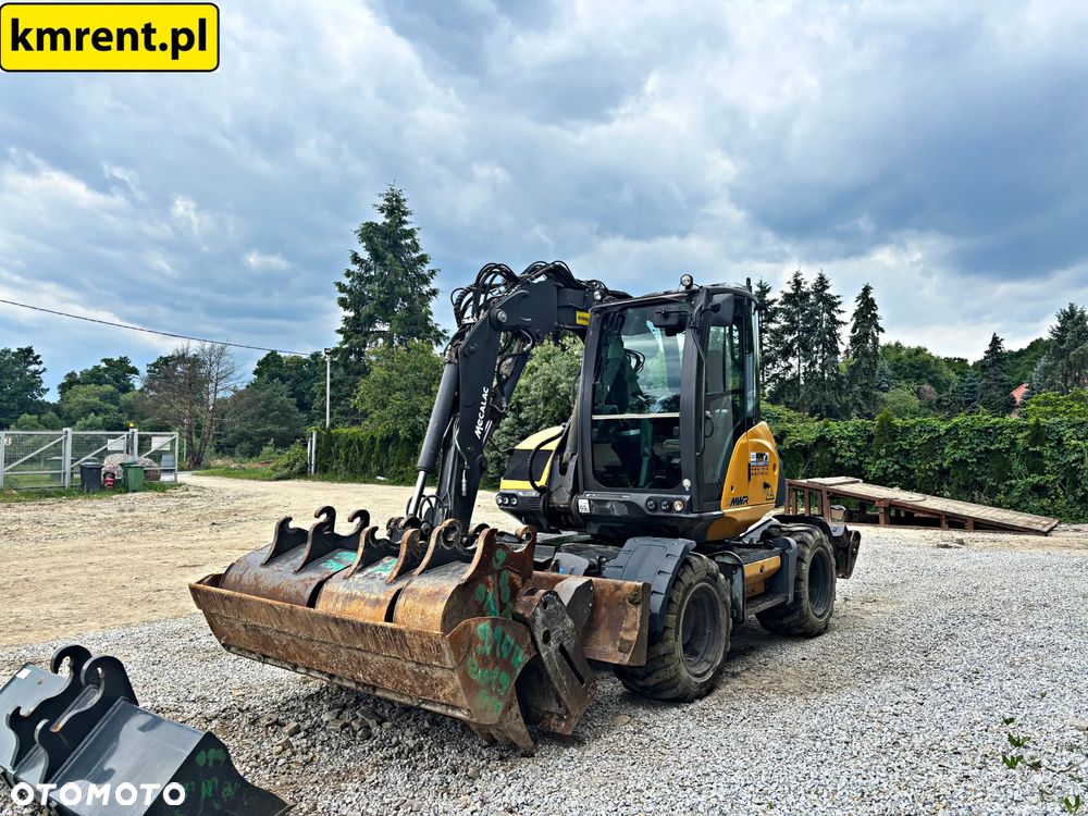 Mecalac 9 MWR KOPARKA KOŁOWA 2019R. | MECALAC 11 KOMATSU PW 98 TEREREX TW 95 110 WACKER NEUSON 100 YANMAR - 13