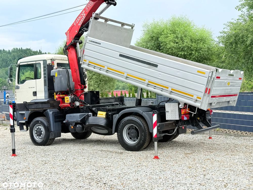 MAN * MAN TGA 18-350 * 4x4 * HDS Fassi 235 CXP * Kiper Wywrotka * Sprowadzony* Bardzo Dobry Stan * - 21
