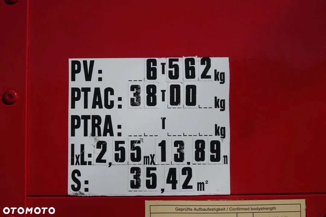 Schmitz Cargobull FIRANKA / STANDARD / OSIE SCHMITZ / NOWE PLANDEKI / OCYNK/ KOSZ NA KOŁO ZAPASOWE - 30
