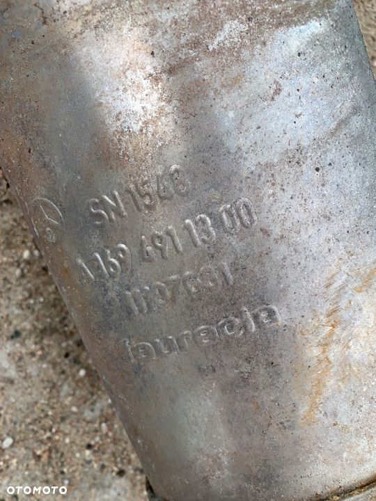 Mercedes a169 B 254 tłumik rura wydech cdi oryginał - 2