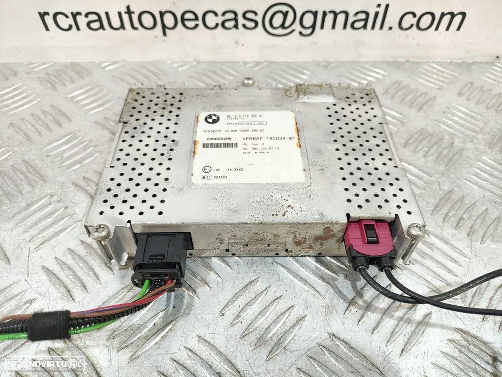 Sintonizador DAB original BMW Serie 1/Serie 3 E87 E90 E91 E92 E93 - 5