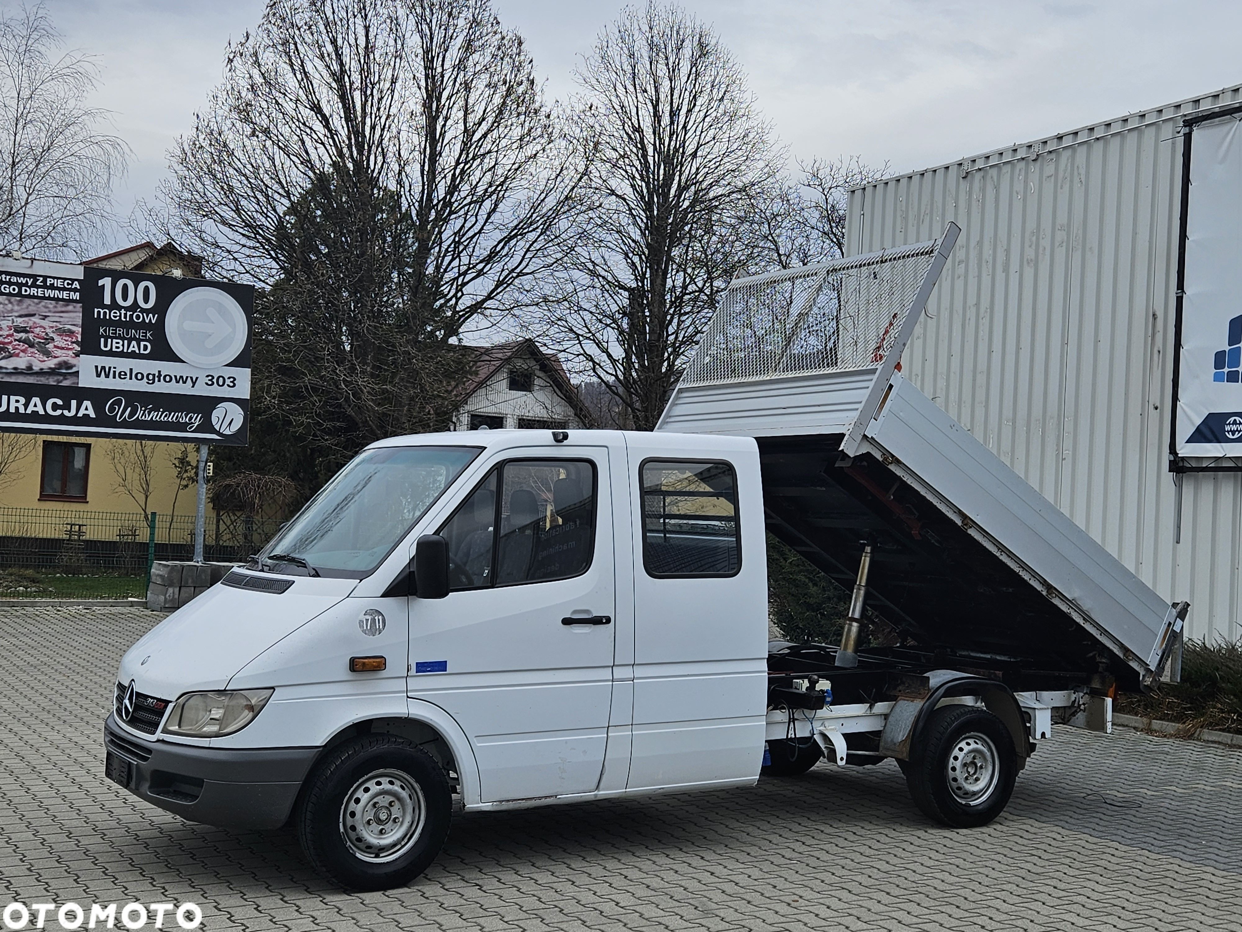 Mercedes-Benz Sprinter 313 CDI Doka/Dubel Kabina Wywrotka/Kiper 3-Str ! Oryginał ! - 1