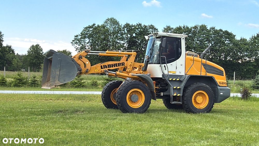 Liebherr Ładowarka Liebherr L524 KLIMA łyżka2,5m3+widły bezAdblue i Dpf szybkozłącze hydr. Cat Caterpillar 924K  924H  930K Volvo L60H / L70H Komatsu WA200-8 WA270-8JCB 426 427 - 11