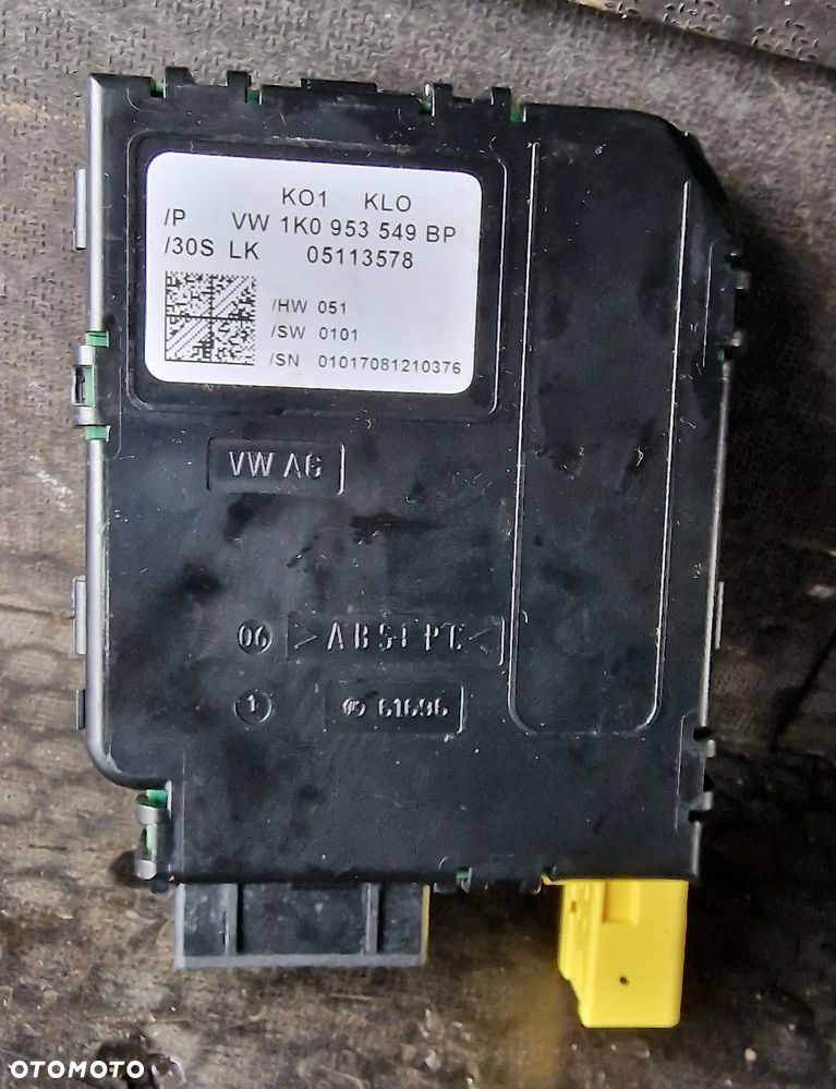 CZUJNIK MODUŁ KĄTA SKRĘTU 1K0953549BP VW GOLF V PLUS - 2