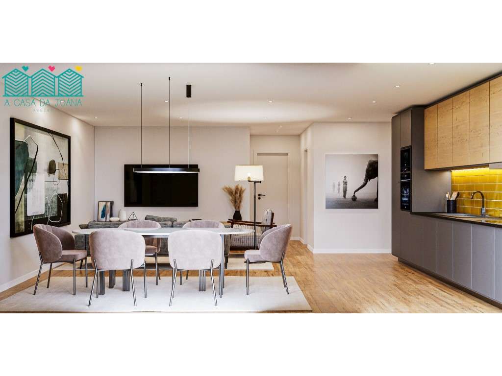 Apartamento T2 com Lugares de Garagem na Gafanha da Nazaré - Grande imagem: 2/6