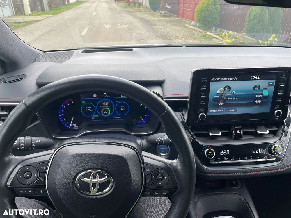 Toyota Corolla 1.8 HSD TS Exclusive Plus tapiterie Neagra - 19