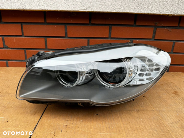 BMW F10 F11 przed lift 09-13 xenon lewy nieskretny demontaz EU idealny kpl