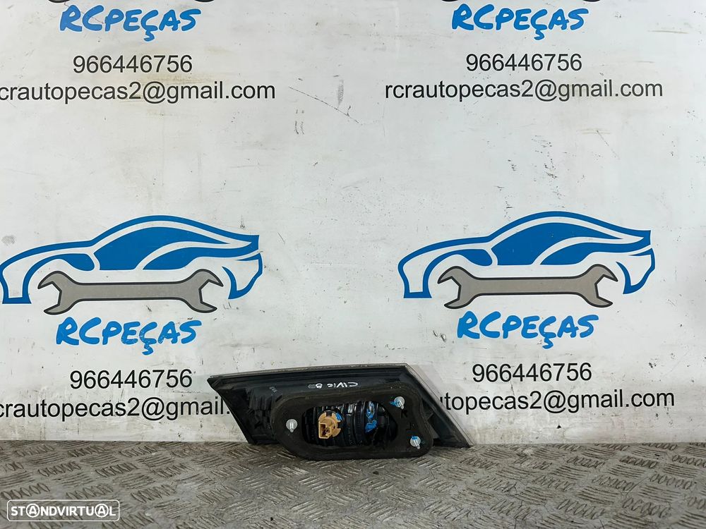.Conjunto Farolins Mala Tras Traseiros Originais Honda Civic 8 FK FN MK8 VIII 2005 - 2011 - 12