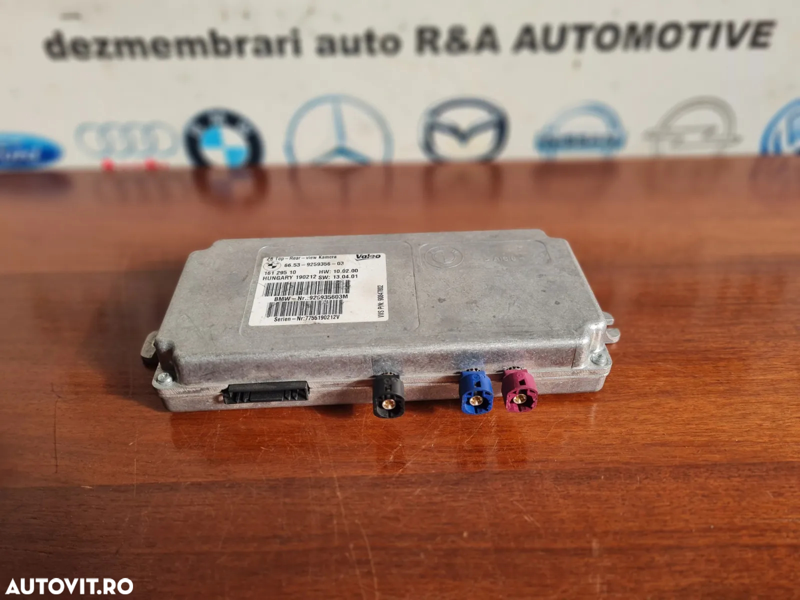 Modul Camera Marsarier Spate Mers Inapoi RR4 Bmw Cod  F07 X3 F25 F20 F21 - Dezmembrari Arad - 2