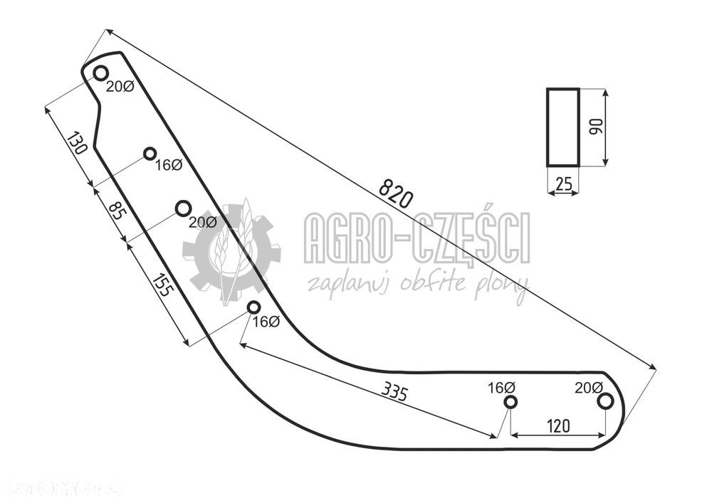 VOGELNOOT GRZĄDZIEL SŁUPICA RH82 PP000020 iQ PARTS - 2