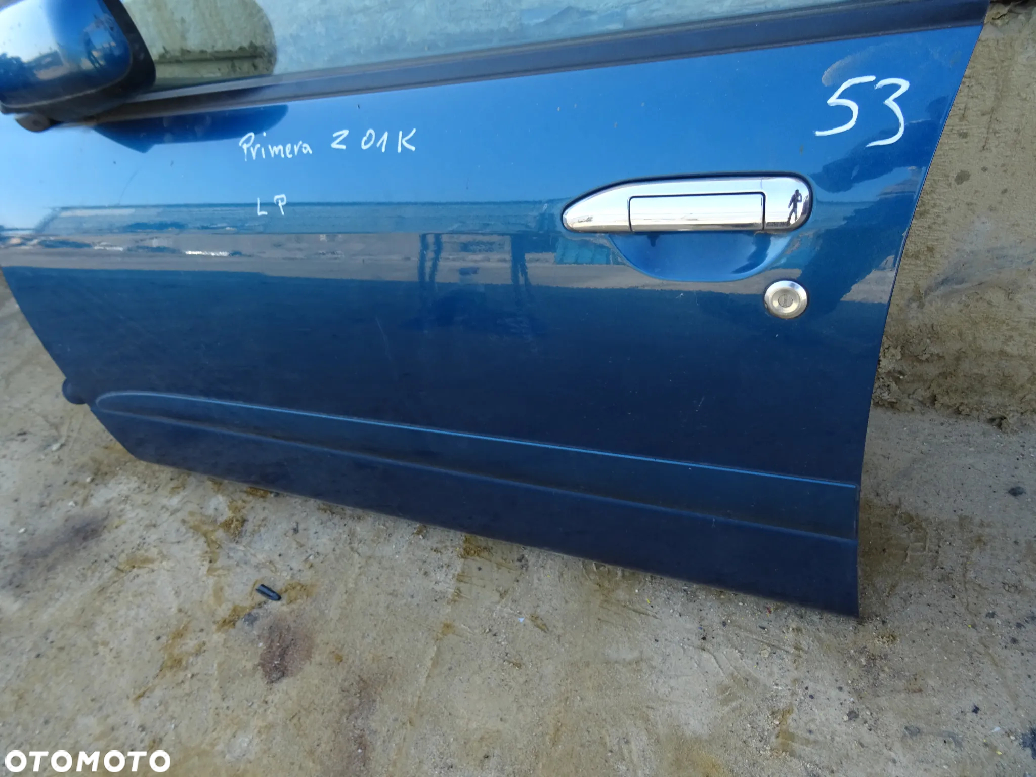 Drzwi lewy przód Nissan Primera P11 sedan lift Z01K (gołe) - 9