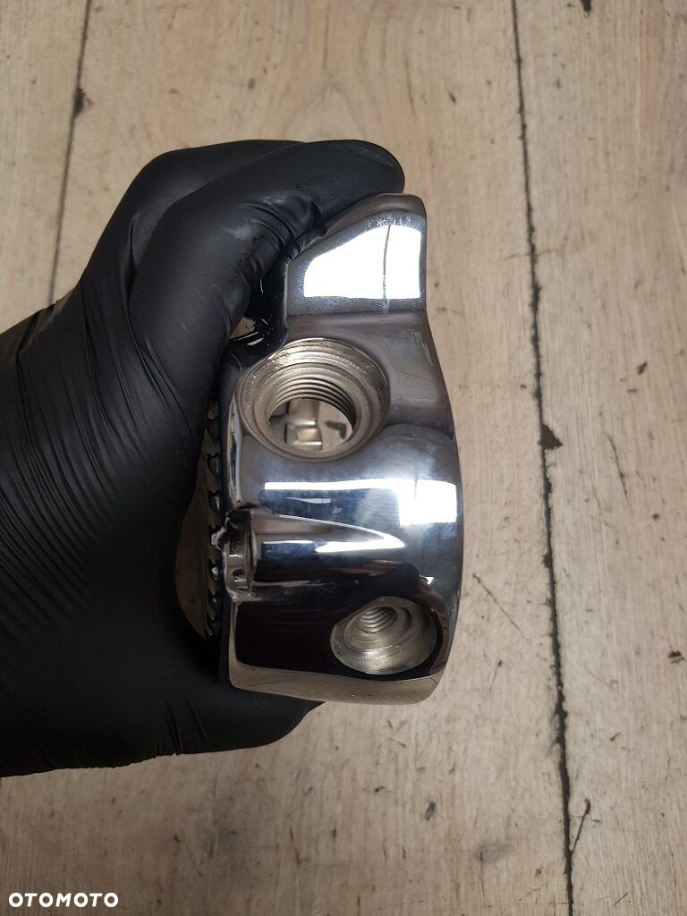 Pokrywa skrzyni biegów dekiel chrom Harley Davidson 37082-87 - 5