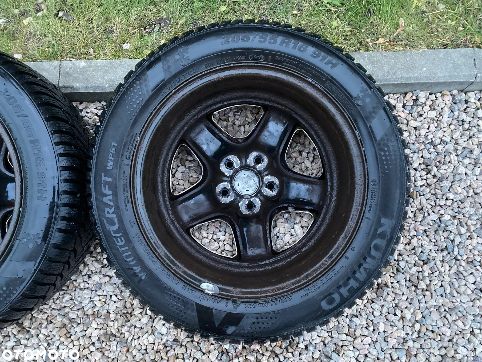 Opel Astra H Zafira Felgi strukturalne z oponami Koła 16" 5X110 6,5Jx16H2 ET39 - 18