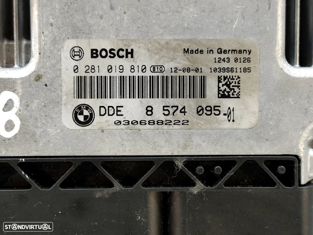 Centralina Motor Bosch BMW 118D 143cv Diesel 8574095 0281019810 F20 116D F30 N47D20C - 6