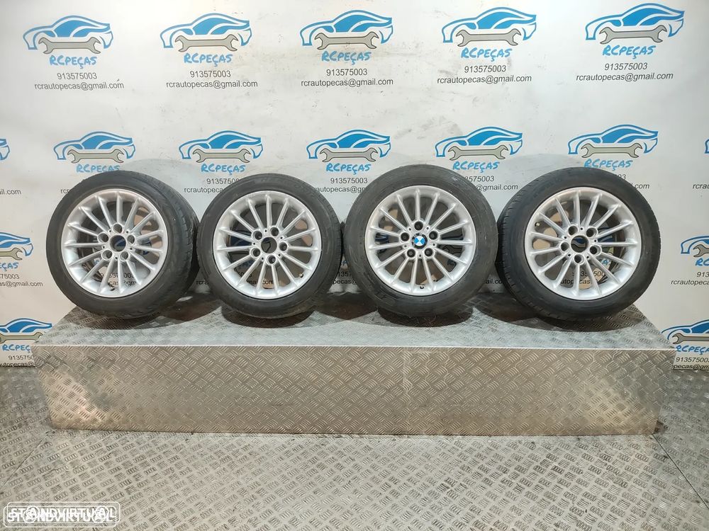 - Jantes 16" BMW Serie 5 - E39 - ORIGINAIS - 7J | ET20 | 5x120 - 16 Polegadas | 36111095441 | 1095441 | Jante | 5 x 120 | 205 55 16 | Pneus - 13