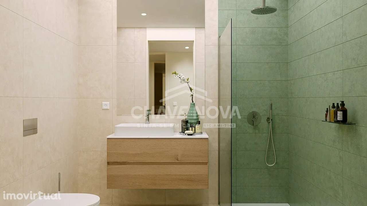 T1 Novo c/ Lugar de Garagem em Oliveira do Douro - Grande imagem: 5/5