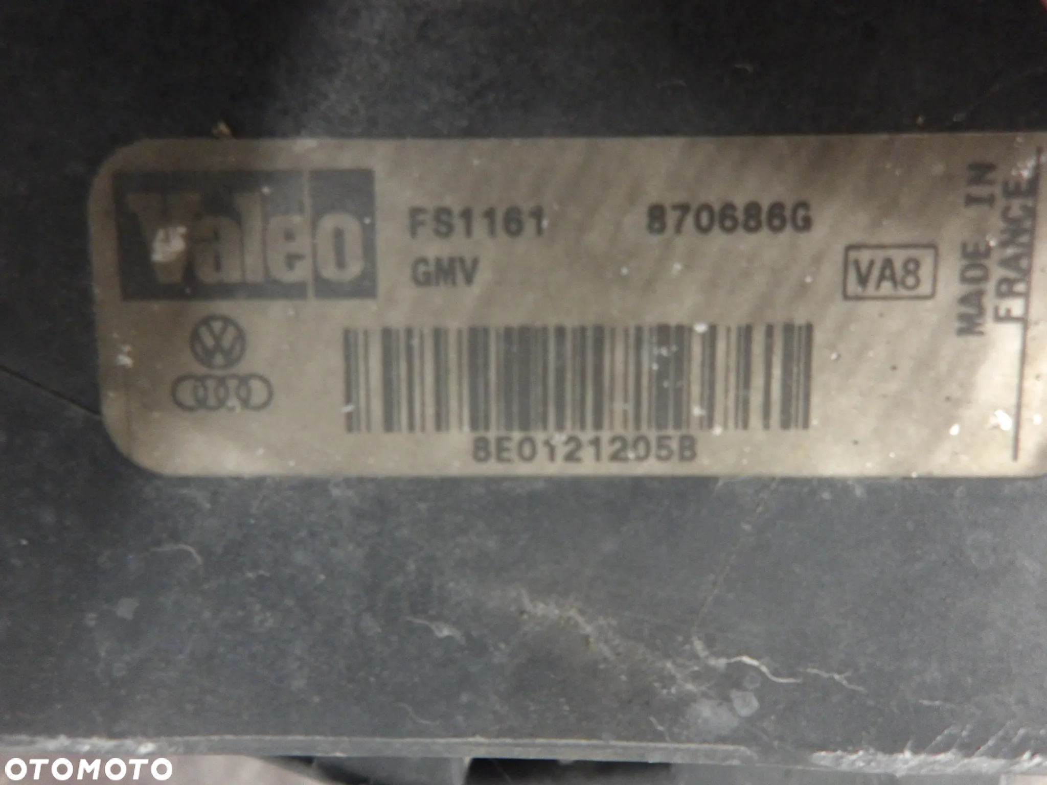 AUDI A4 B6 01-04 KOMBI WENTYLATOR CHŁODNICY 8E0121205B - 4